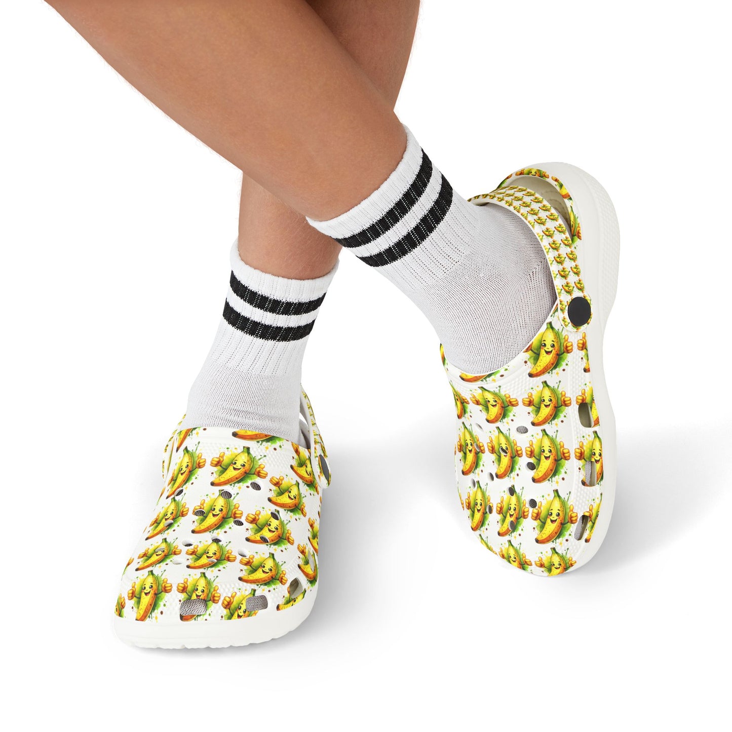 Kid's Clogs - Fun & Sporty Banana Thumbs Up Footwear