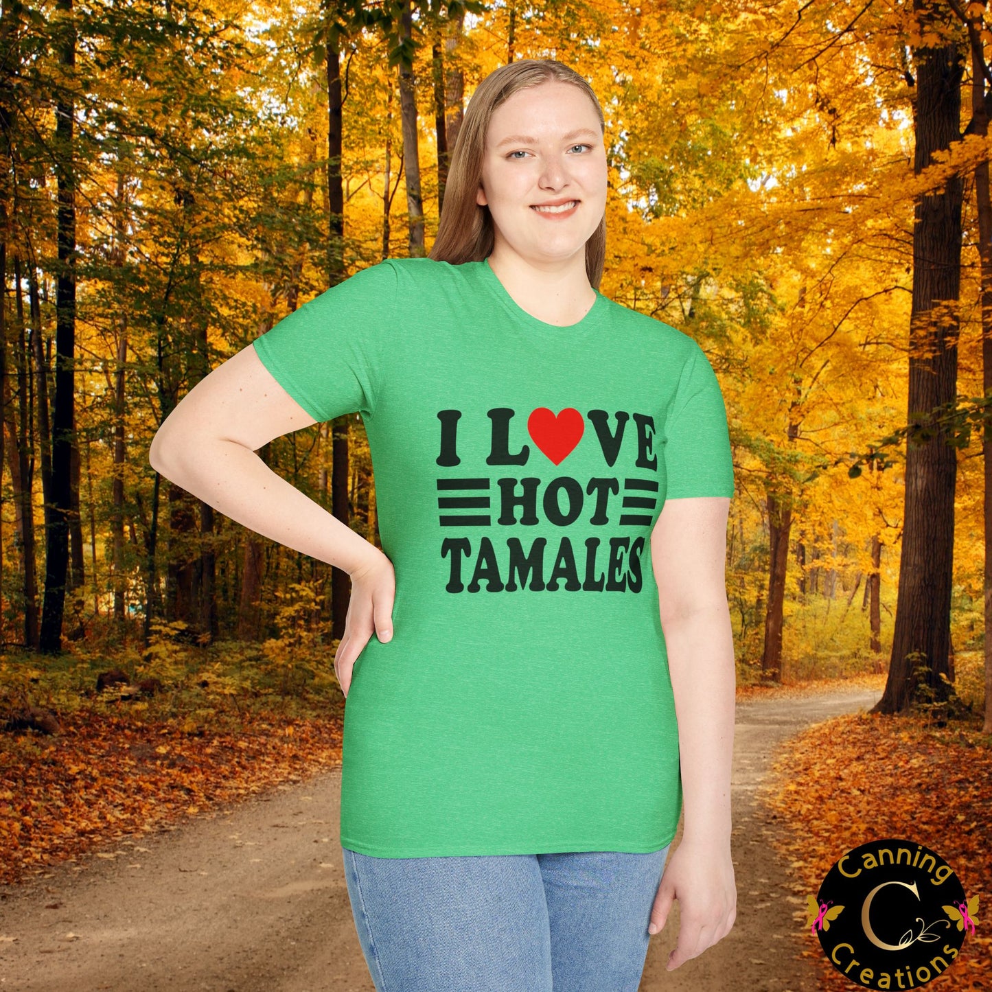 I Love Hot Tamales: Unisex Softstyle T-Shirt