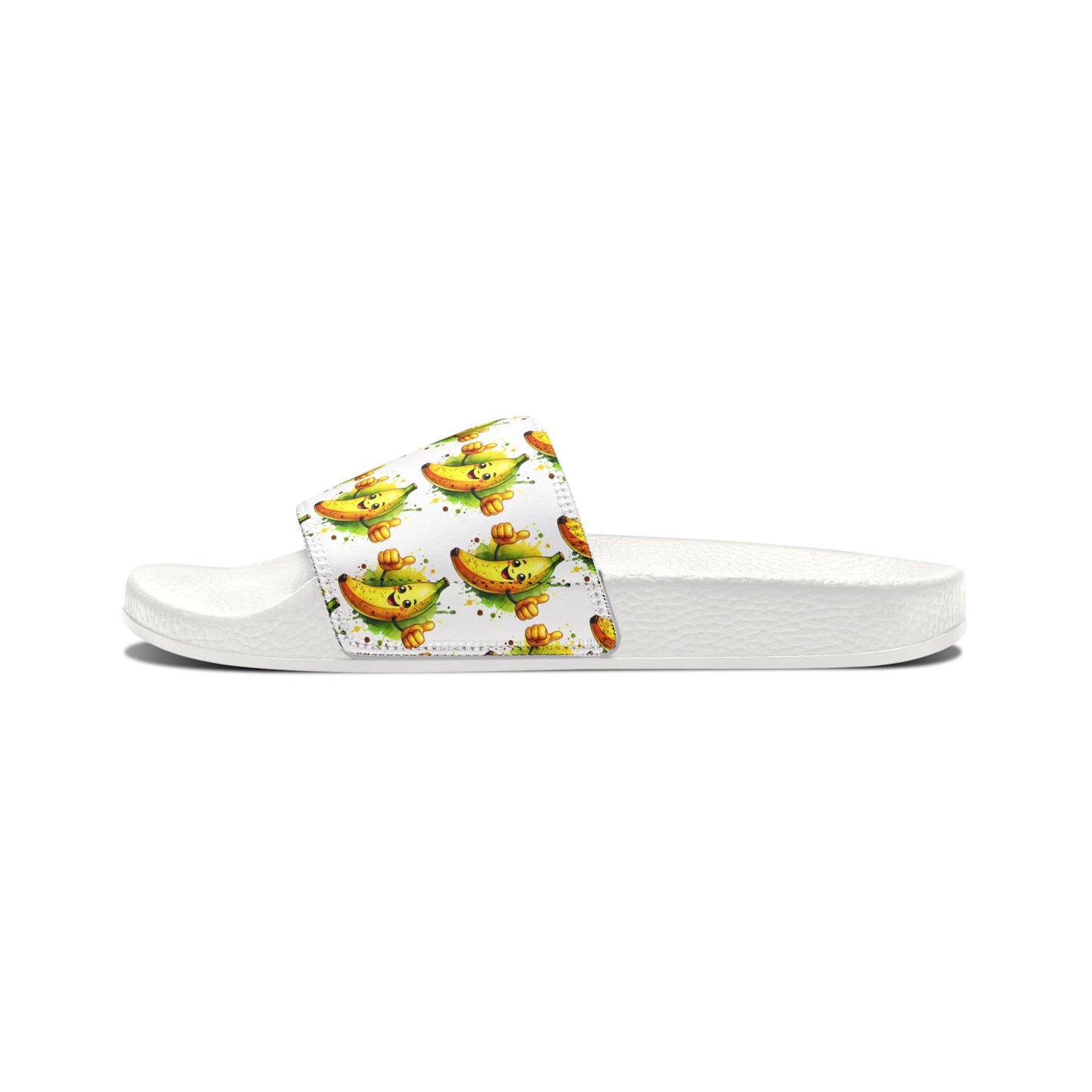 Youth Removable-Strap SandalsShoes - Fun & Sporty Footwear Banana with Thumbs up Design -