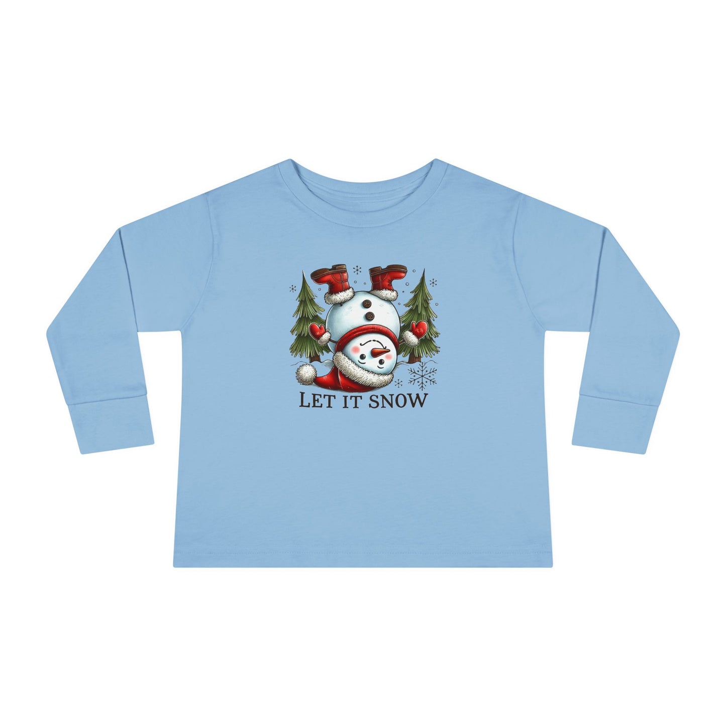 Let it Snow: Toddler Long Sleeve Tee