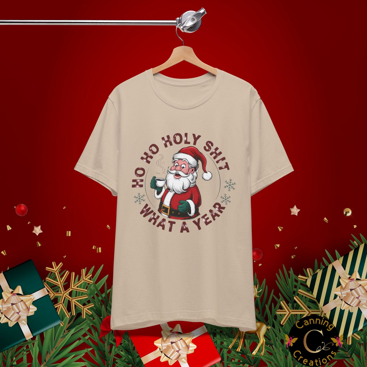 Funny Christmas Santa Tee