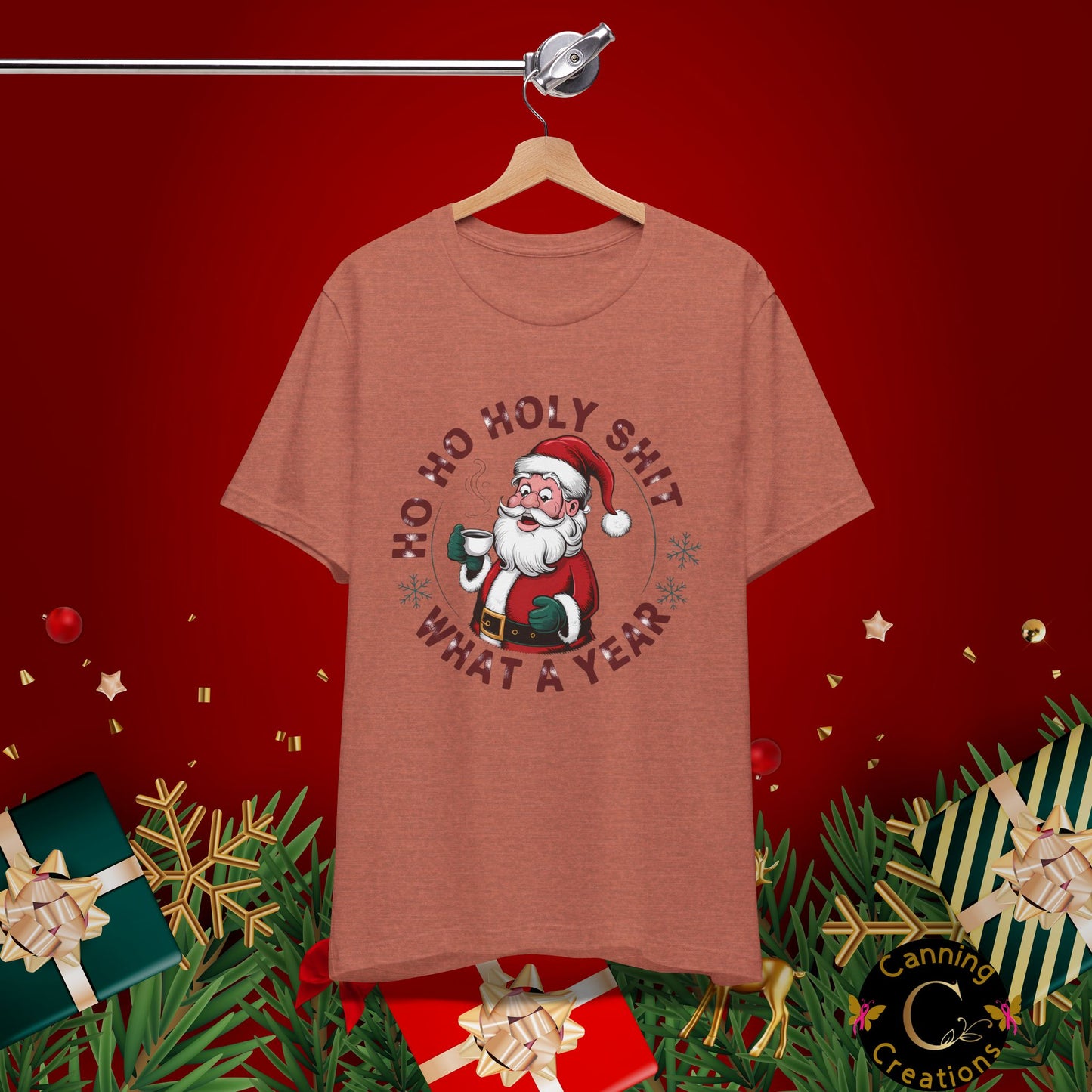 Funny Christmas Santa Tee