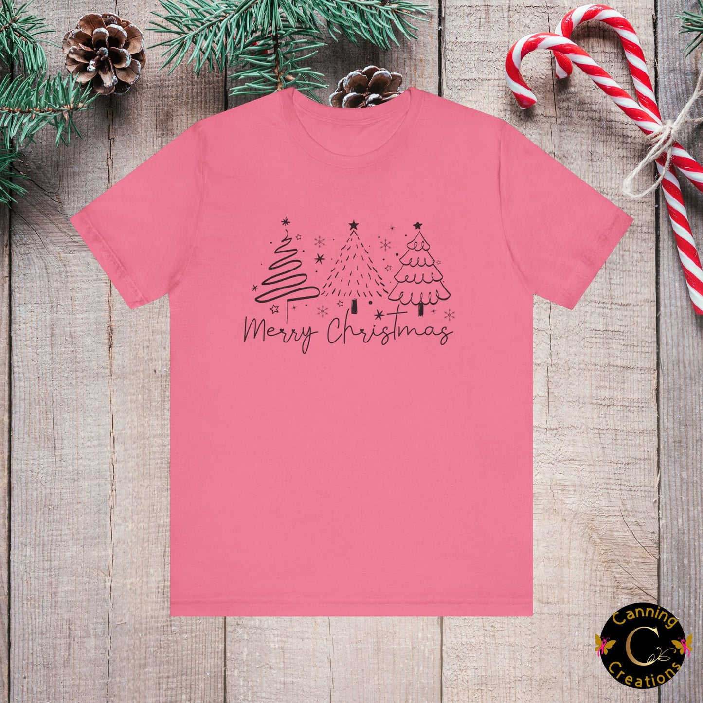 Merry Christmas: Unisex Jersey Short Sleeve Tee