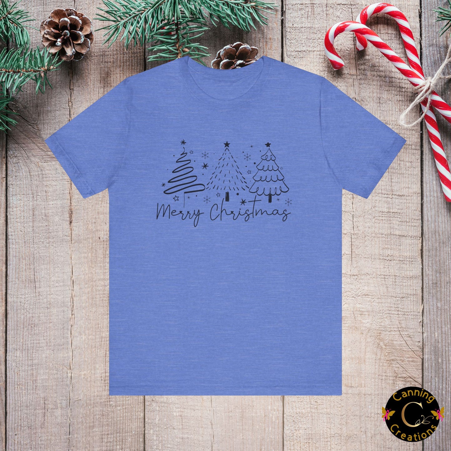 Merry Christmas: Unisex Jersey Short Sleeve Tee