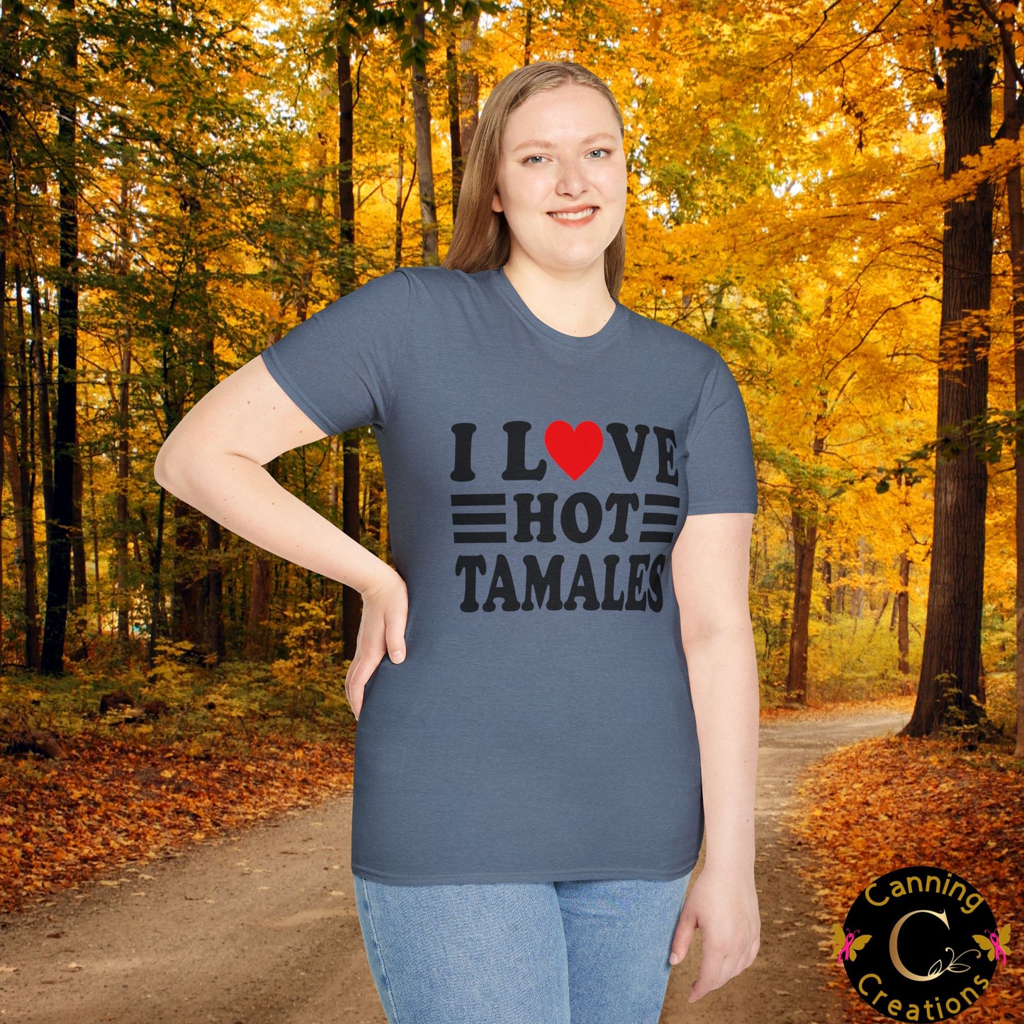 I Love Hot Tamales: Unisex Softstyle T-Shirt