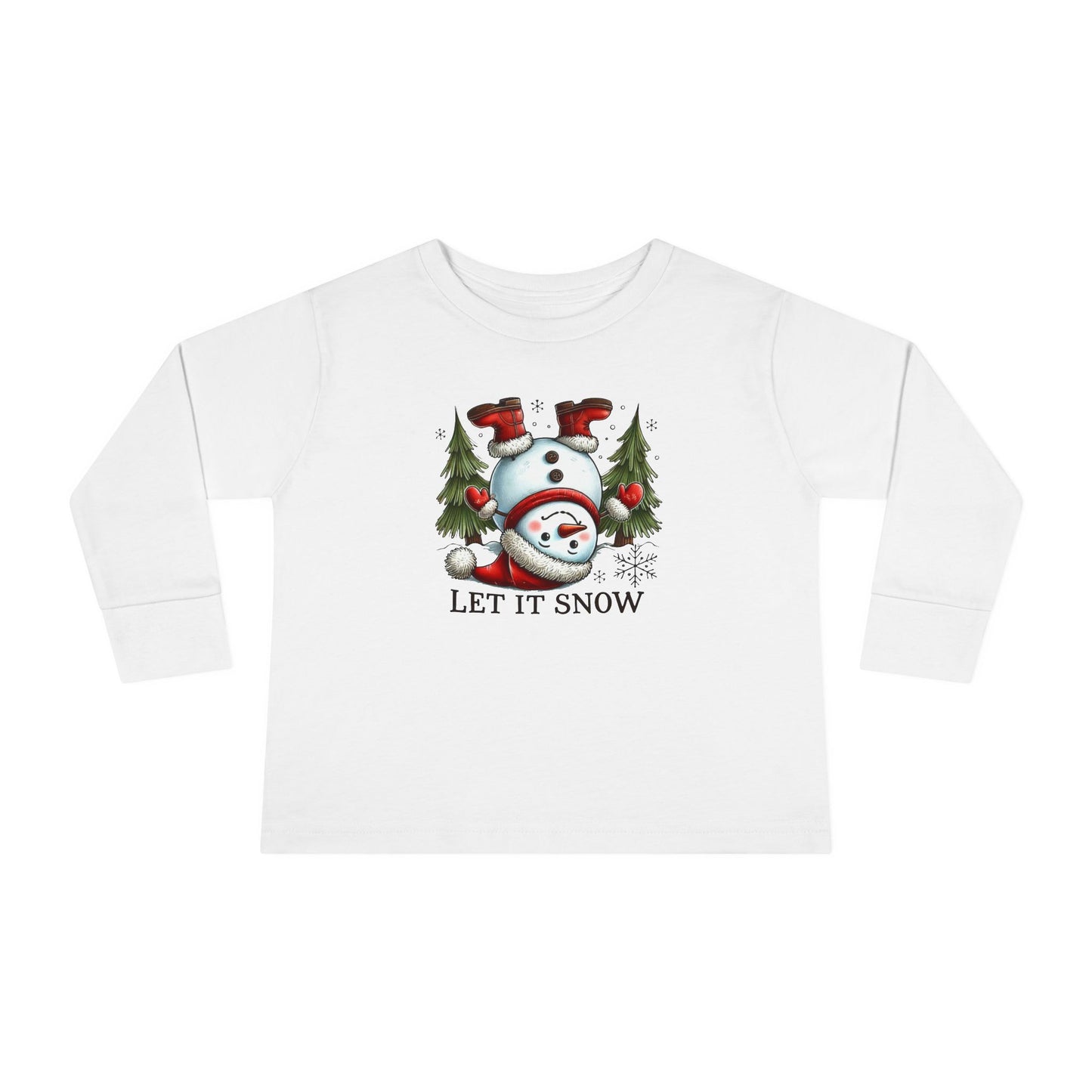 Let it Snow: Toddler Long Sleeve Tee