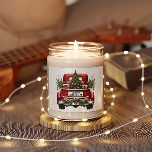 Christmas Scented Soy Candle, 9oz