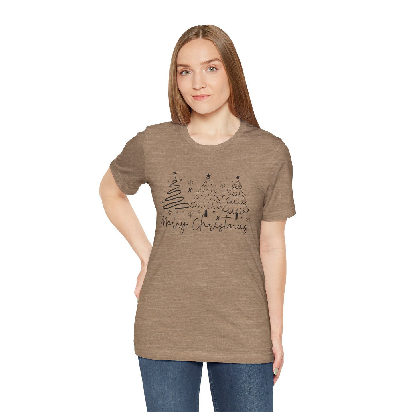 Merry Christmas: Unisex Jersey Short Sleeve Tee