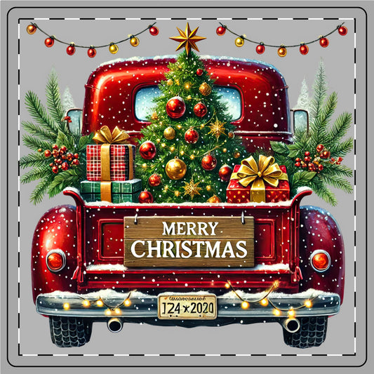 Christmas Pick Up Ceramic Coasters