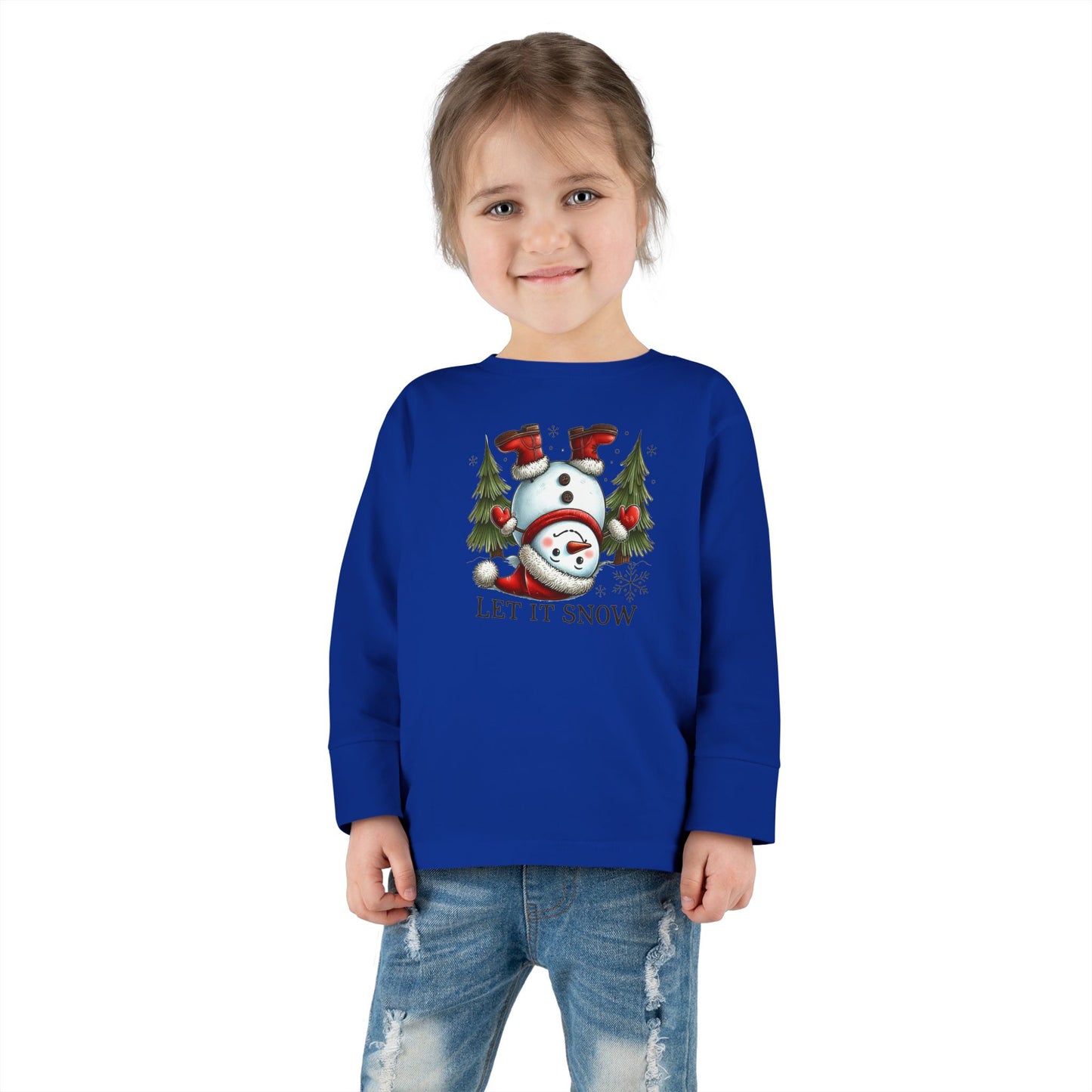 Let it Snow: Toddler Long Sleeve Tee