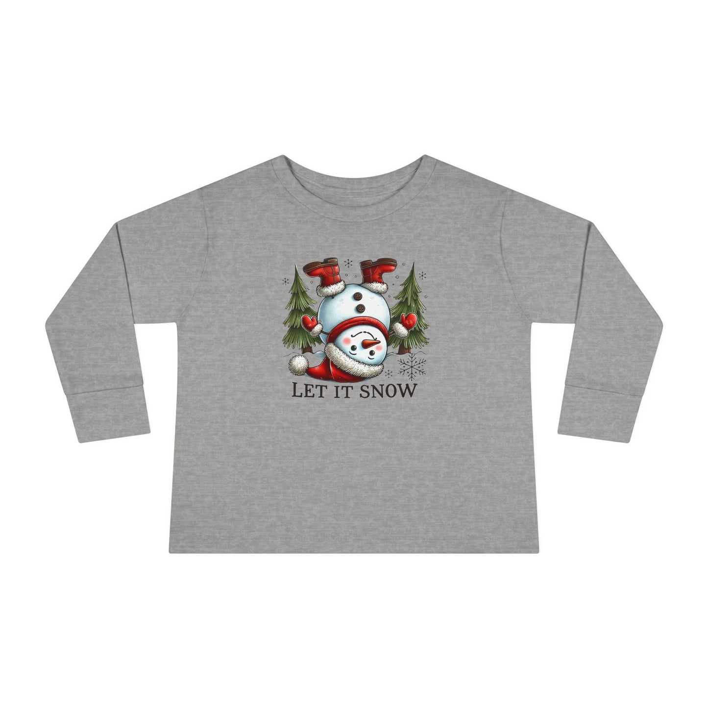 Let it Snow: Toddler Long Sleeve Tee