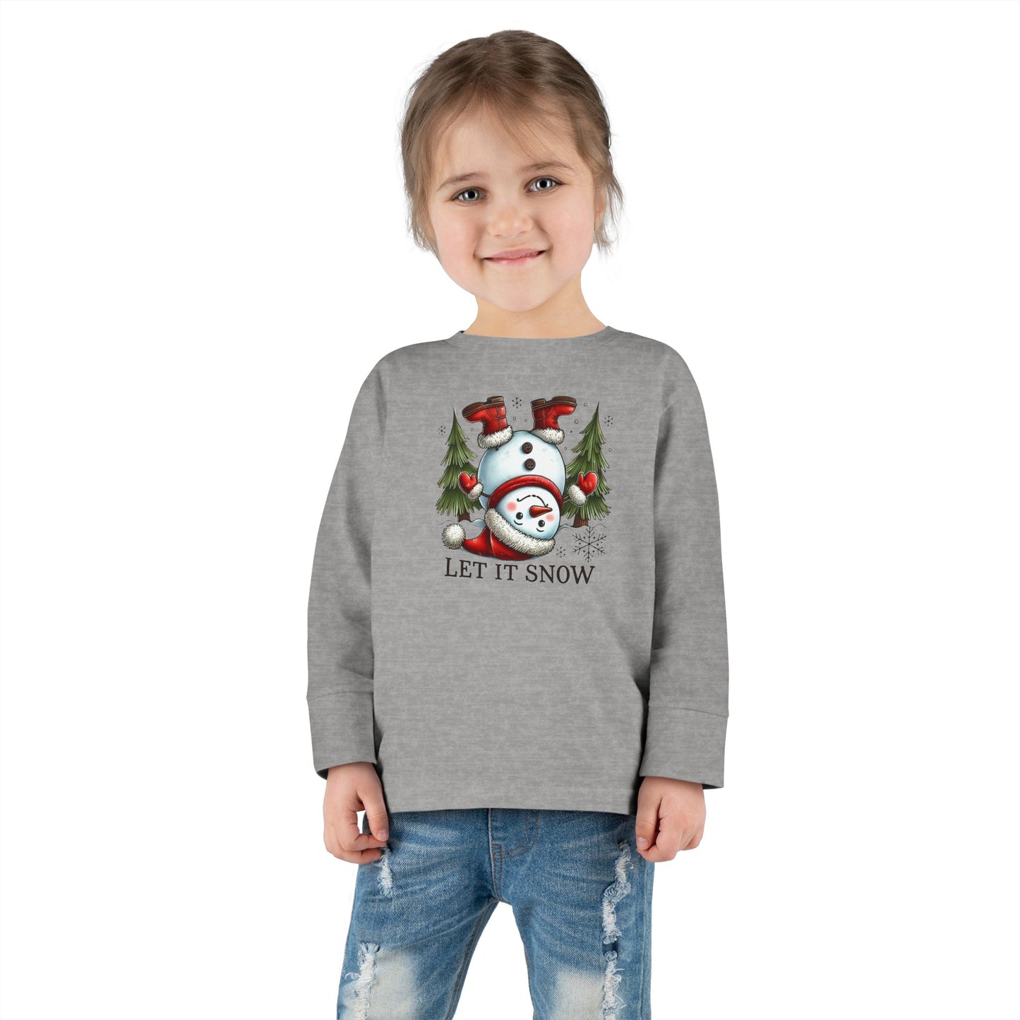 Let it Snow: Toddler Long Sleeve Tee