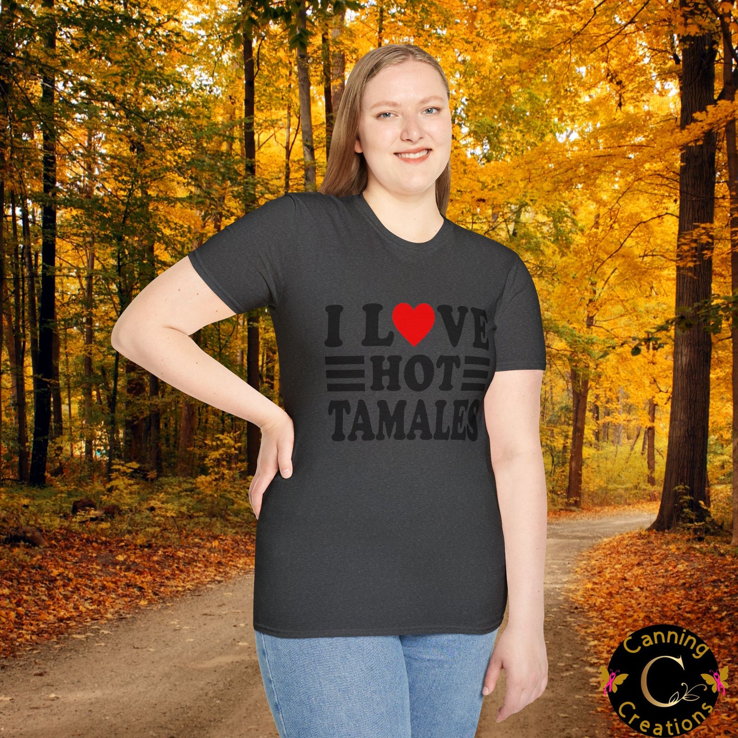 I Love Hot Tamales: Unisex Softstyle T-Shirt