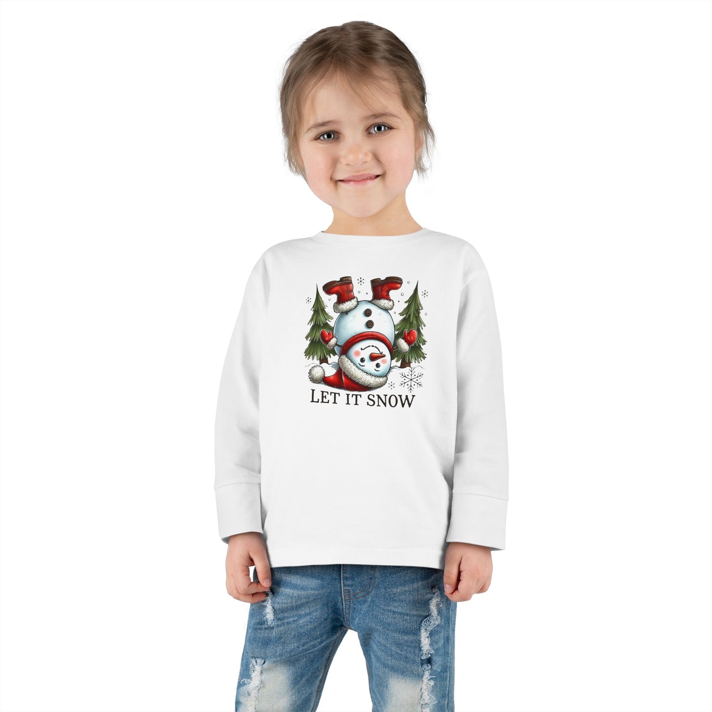 Let it Snow: Toddler Long Sleeve Tee