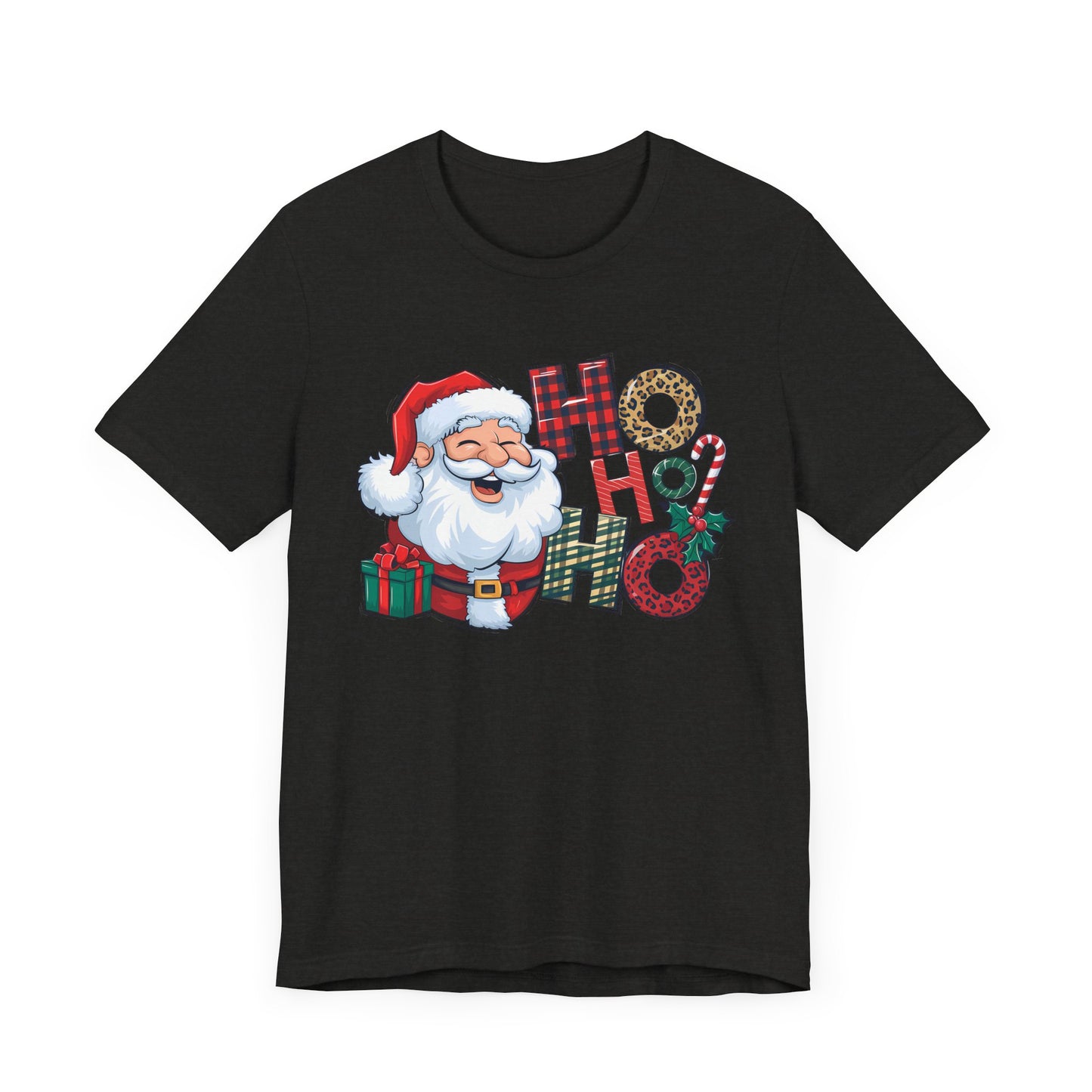 SANTA HO HO HO, Unisex Jersey Short Sleeve Tee