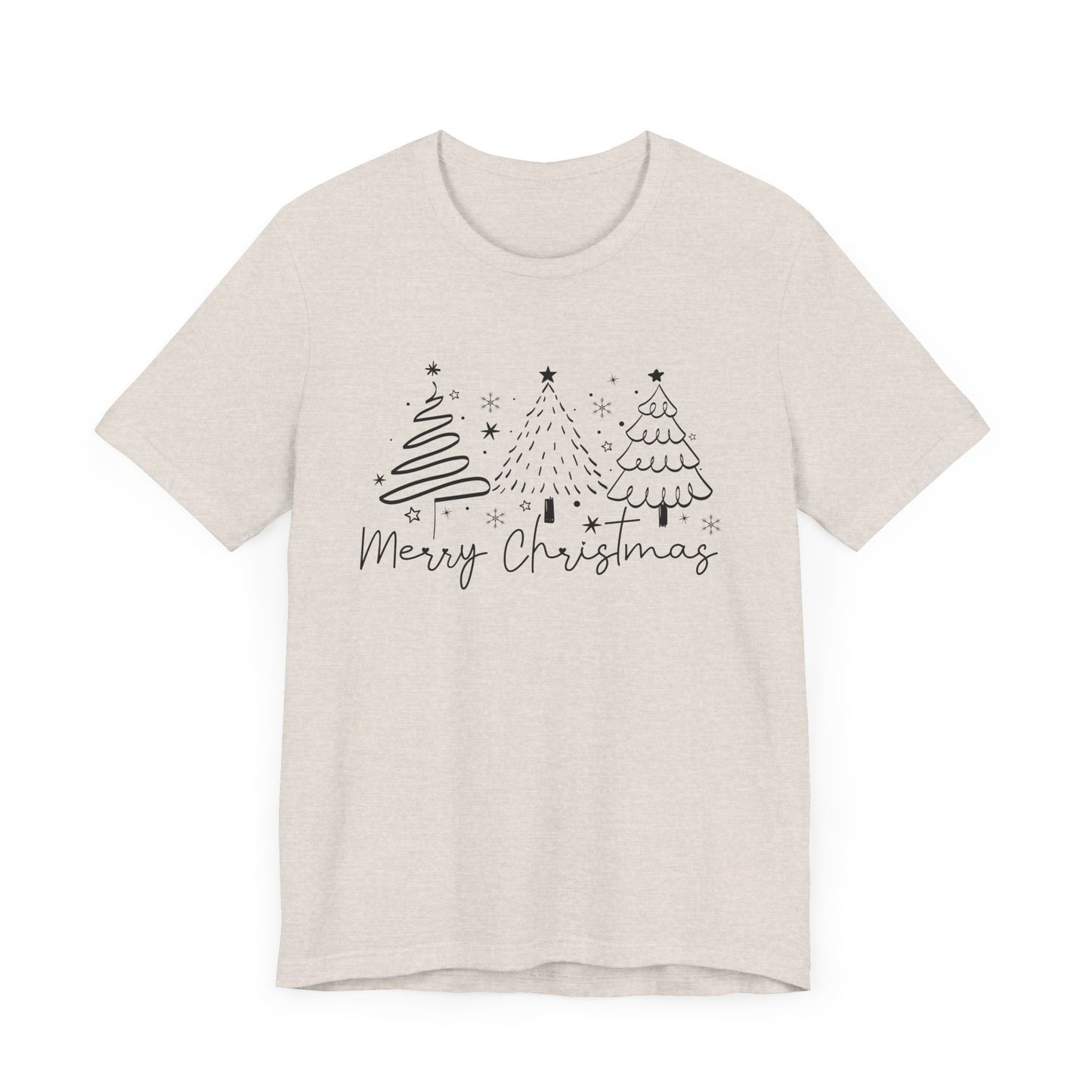 Merry Christmas: Unisex Jersey Short Sleeve Tee